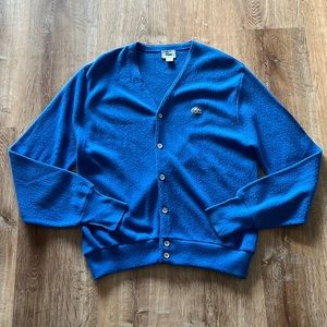 Vintage IZOD Lacoste Bright Blue Sweater